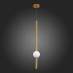 Уценка SL1222.233.01 Светильник подвесной ST-Luce Золотистый/Золотистый, Белый LED 1*18W 4000K ANGURRA