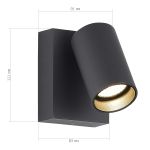 SL9515.701.01 Светильник уличный настенный ST-Luce серый/белый LED 1*9W 3000K