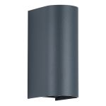 SL9516.701.01 Светильник уличный настенный ST-Luce серый/серый LED 1*10W 3000K/4000K/6500K