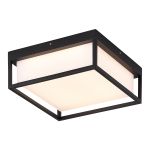 SL9517.402.01 Светильник уличный потолочный ST-Luce черный/белый LED 1*20W 3000K/4000K/5000K