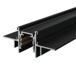 ST1004.429.12 Шинопровод магнитный встраиваемый под ГКЛ 12мм ST-Luce Черный L2000мм(заглушки в комп) SKYLINE 48+
