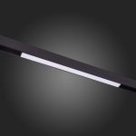 ST360.436.12.1 Магнитный трековый светильник MKL-100-12W3K-B Черный LED,Orsam SKYLINE 48