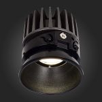 ST851.448.07.1 Светодиодный модуль Черный LED 1*7W 4000K 560Lm Ra90 36° IP20 D69xH75 220-240V SHIFT