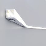 Гибкий силиконовый профиль для светодиодной ленты (под ленту до 10mm) LL-2-ALP026