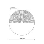 Настенный светильник 11015 LUNAR WOOD