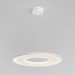 Подвесной светодиодный светильник с абажуром из ткани 101001 LED белый