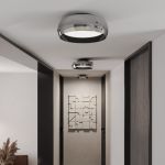 Потолочный светодиодный светильник черный 201051 LED