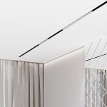 Slim Magnetic Трековый светильник 10W 4000K черный 85530/01