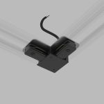 Соединитель электрический коннектор угловой с вводом питания для однофазного шинопровода 85012/00