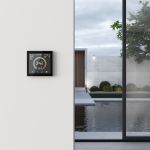 Умный сенсорный терморегулятор с LCD дисплеем черный W1851108