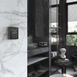 Умный сенсорный терморегулятор с LCD дисплеем черный W1851108