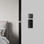 Умный сенсорный терморегулятор с LCD дисплеем черный W1851108