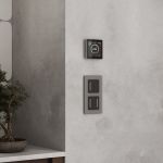 Умный сенсорный терморегулятор с LCD дисплеем дымчатый W1851104