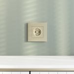 W0012911/ Рамка на 1 пост Slab (шампань софт) W0012911