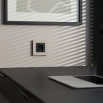 W0012917/ Рамка на 1 пост Slab (дымчатый софт) W0012917