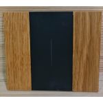 KA4802DB Bticino LIVING NOW. Декоративная рамка 2 модуля. Дуб натуральный