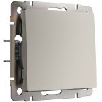 W1210004/ Выключатель одноклавишный (дымчатый) W1210004