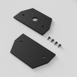 Basic System Заглушки для профиля в натяжной потолок черный 85236/00