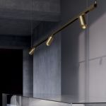 Brass Line Трековый светильник 10W 3000K латунь 85525/01