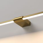 Cветильник настенный поворотный светодиодный Luar 900 латунь 4000K 40153/LED