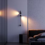 Cветильник настенный светодиодный Illume черный 3000K 40154/LED