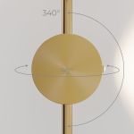 Cветильник настенный светодиодный Illume латунь 4000K 40154/LED