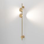 Cветильник настенный светодиодный Illume латунь 4000K 40154/LED