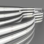 Лента светодиодная 480Led 14W IP68 4200K дневной белый, 5м COB 24V 480Led 14W IP68