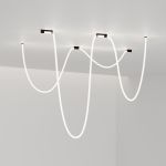 Накладные крепления для круглого гибкого неона Full light черный FL 28100