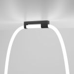 Накладные крепления для круглого гибкого неона Full light черный FL 28161