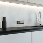 Перекрестный выключатель двухклавишный (дымчатый) W1223004