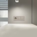 Перекрестный выключатель двухклавишный (дымчатый) W1223004