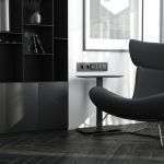 Рамка из металла на 5 постов AluMax черный алюминий W0053508