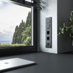 Рамка из стекла на 5 постов Senso черный soft-touch W0053108