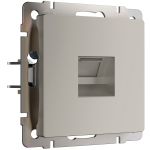 Розетка Ethernet RJ-45 (дымчатый) W1281004