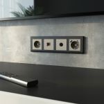 Розетка Ethernet RJ-45 (дымчатый) W1281004