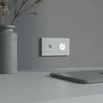 Розетка с подсветкой W (белый матовый) W1171461