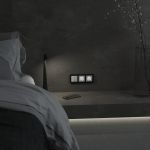 Розетка с подсветкой W (белый матовый) W1171461