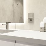 Сенсорный выключатель двухклавишный с подсветкой (дымчатый) W4522014