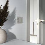 Сенсорный выключатель одноклавишный с подсветкой (дымчатый) W4512014