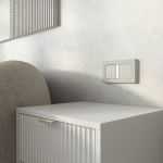 Сенсорный выключатель одноклавишный с подсветкой (дымчатый) W4512014