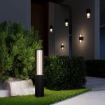 Светильник садово-парковый Entero 10W черный 4000К 35189/F