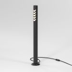 Светильник садово-парковый Smile 6w 3000K черный 35188/F