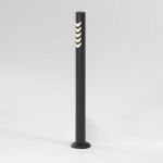 Светильник садово-парковый Smile 6w 3000K черный 35188/F