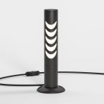 Светильник садово-парковый Smile 6w 3000K черный 35188/S