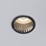 Светильник встраиваемый светодиодный Arco 12W 3000K черный жемчуг IP44 15274/LED