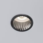 Светильник встраиваемый светодиодный Arco 12W 4000K черный жемчуг IP44 15274/LED