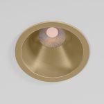 Светильник встраиваемый светодиодный Forte 15W 4000K латунь 25071/LED