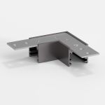 Titan Line Коннектор угловой для накладного шинопровода титан 85224/00