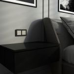 Умный сенсорный выключатель двухклавишный (дымчатый) W4523641